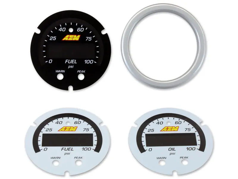 X-Series 100 Psi/7Bar Oil/Fuel Pressure Gauge Accessory 1