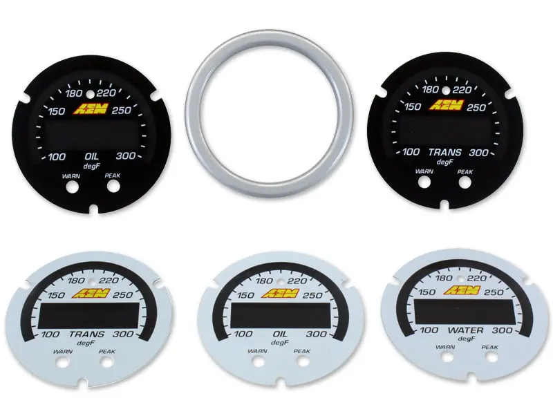 X-Series 300F/150C Water/Trans/Oil Temp Gauge Accessory 1