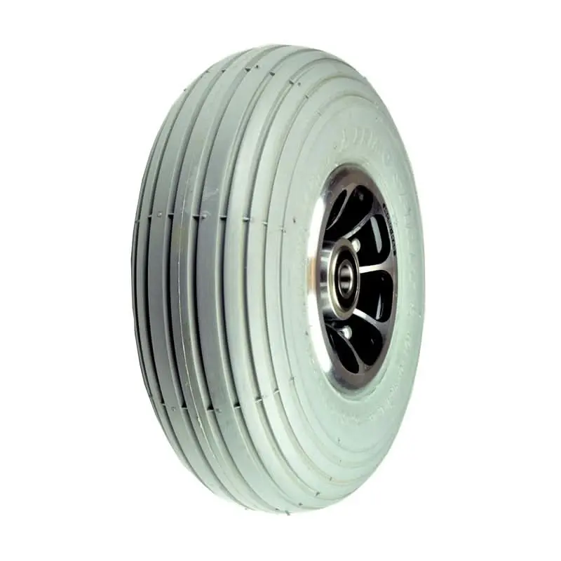 3.00-4 (10" X 3") Solid Front Wheel Assembly For The 3-Wheel Pride Celebrity X (Sc4001) And Legend (Sc3000) (Whlasmb1504) 1