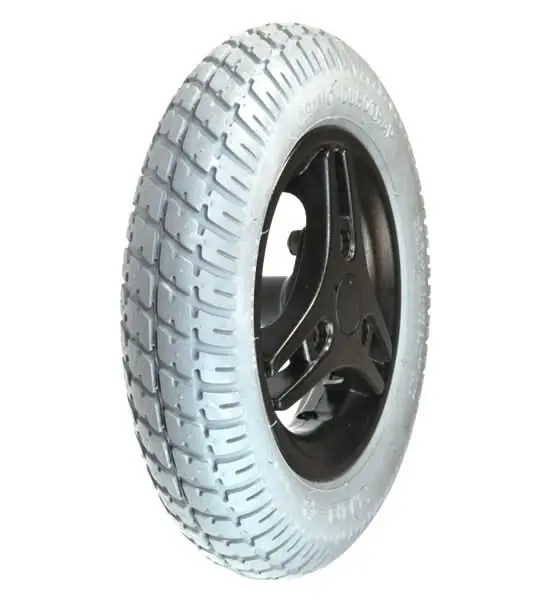 14"X3" (3.00-8) Flat-Free Drive Wheel Assembly For Jazzy 1133 (Whlasmb1520) 1