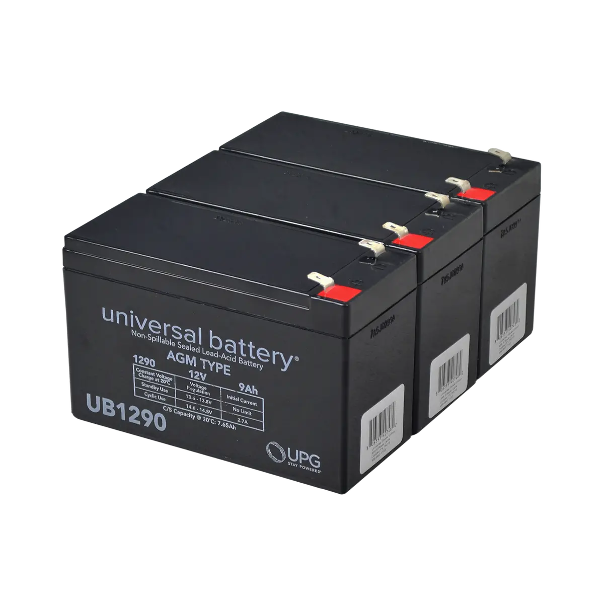 9 Ah 36 Volt Ub1290 Agm Battery Pack 1