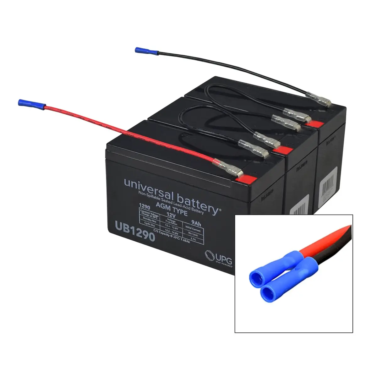 9 Ah 36 Volt Ub1290 Agm Battery Pack 2