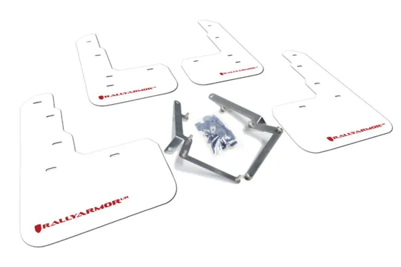 Rally Armor 17-18 Honda Civic Type R (Type R Only) Ur White 1