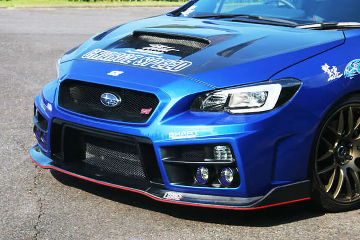 Cs9735fb1bc - Charge Speed 2015-2021 Subaru Wrx/ Sti Va S4 Type-1B Front Bumper With Carbon Front Lip 1