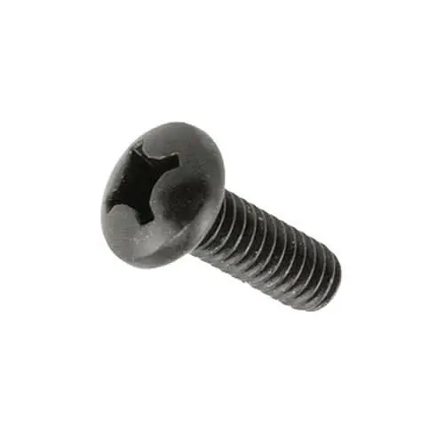 4-40X3/8" Black Pan Head Machine Screw (Scrpth1001) 1
