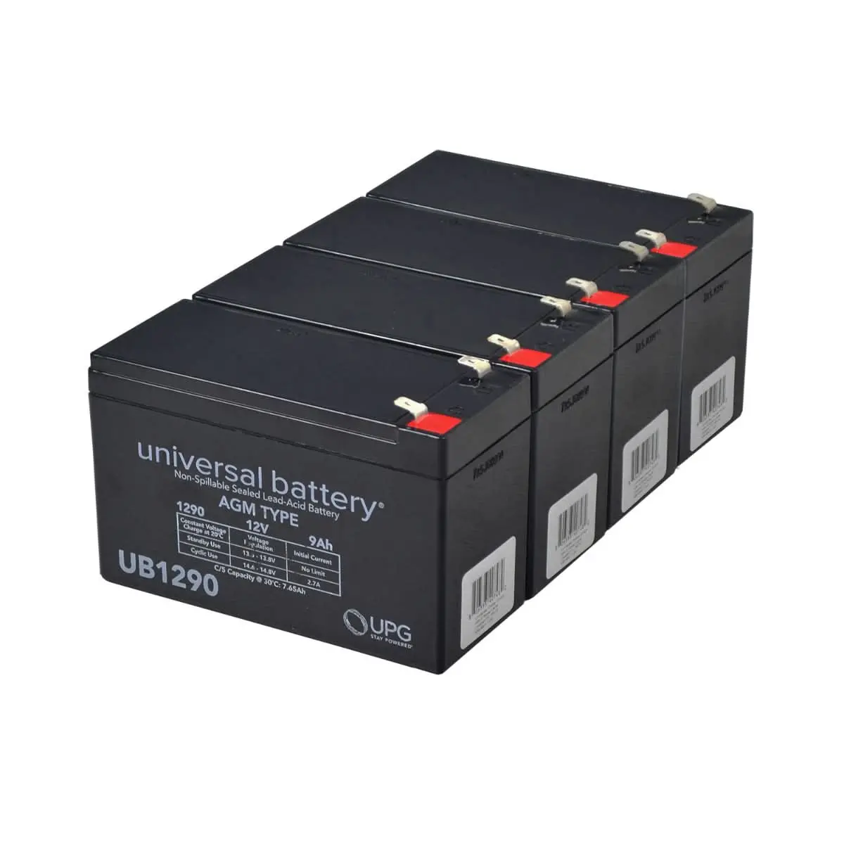 9 Ah 48 Volt Ub1290 Agm Battery Pack 1