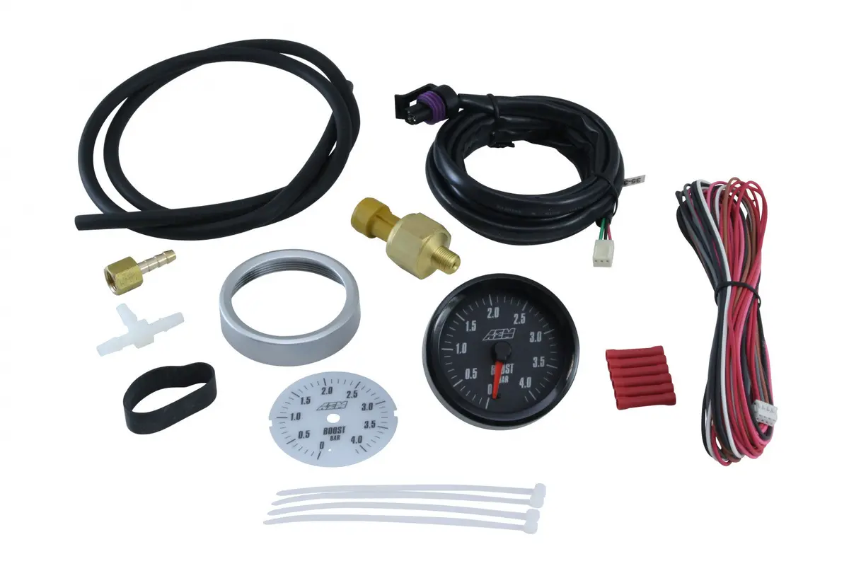Aem Analog Boost Metric Gauge 0-41Bar 1