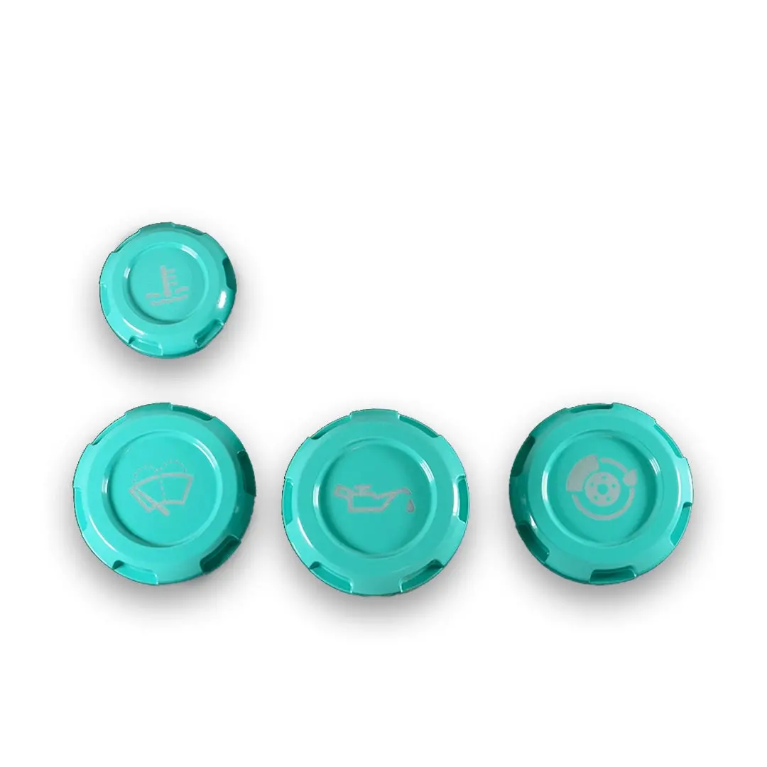 Zero-Series Engine Bay Caps with Fluid Engraving – Compatible with 2013+ Subaru Crosstrek - Image 11