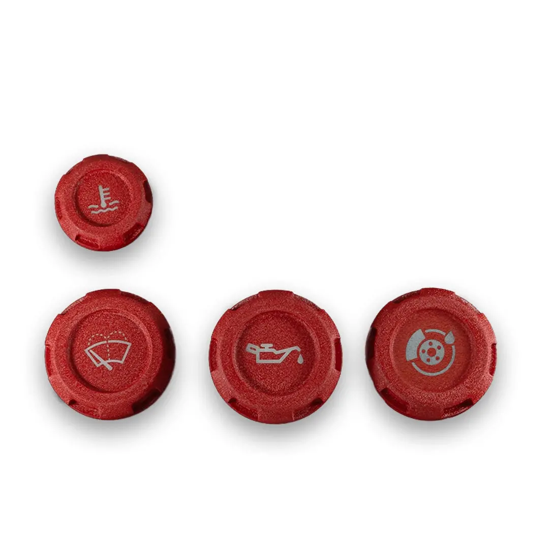 Zero-Series Engine Bay Caps with Fluid Engraving – Compatible with 2013+ Subaru Crosstrek - Image 13