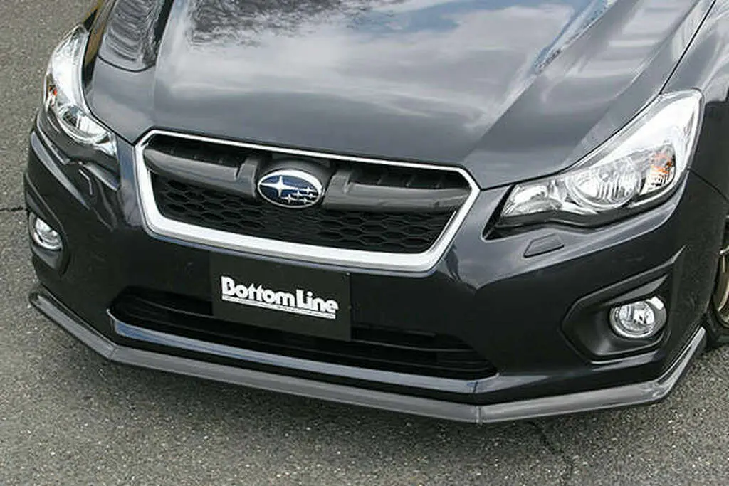 Cs9732flkc1 - Charge Speed 2012-2015 Subaru Impreza Sedan Gj 4Dr Sedan Bottom Line Carbon Full Lip Kit No Oem Side Skirts Model 1