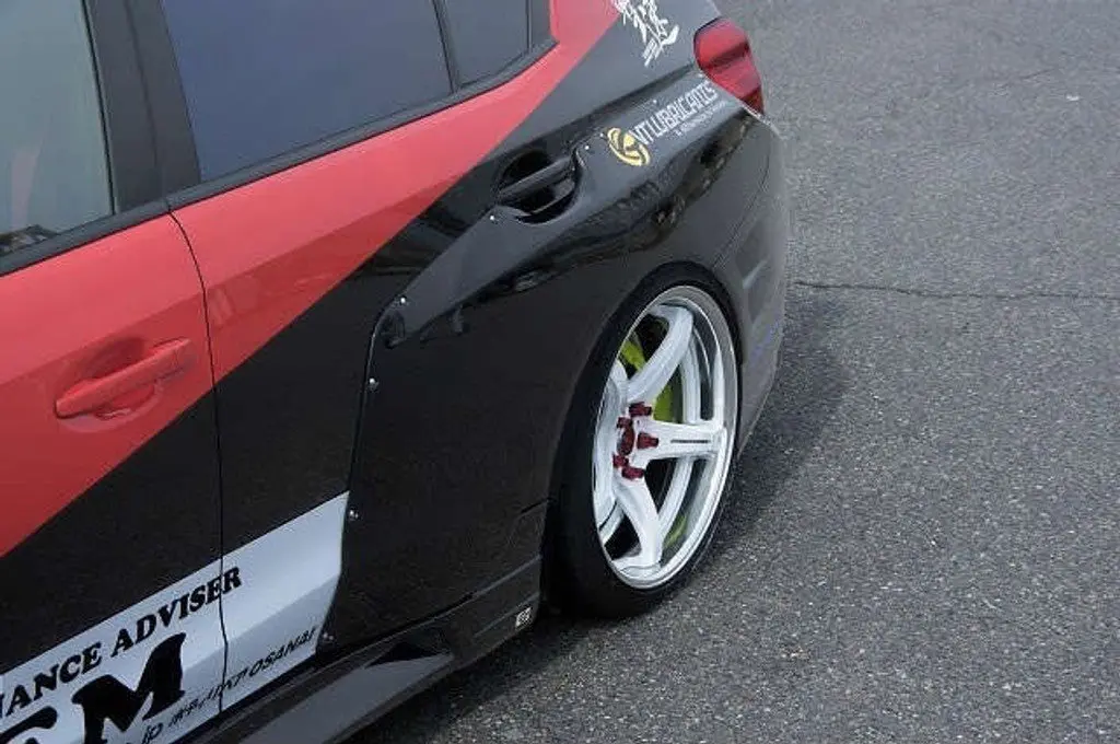 Cs9735fk3bcw - Charge Speed 2015-2021 Subaru Wrx/ Sti Type 3B Wide Body Complete Kit With Type B Carbon Front Lip 2