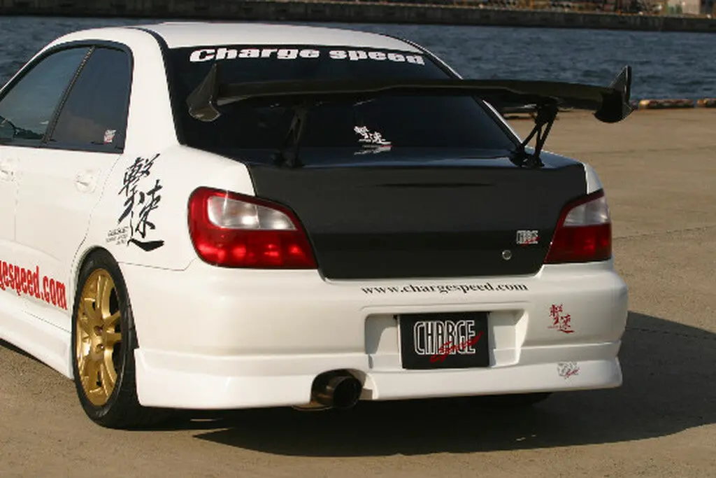 Cs978flk - Charge Speed 2002-2003 Subaru Impreza Gd-A Round Eye Former Model Type-1 Full Lip Kit 1