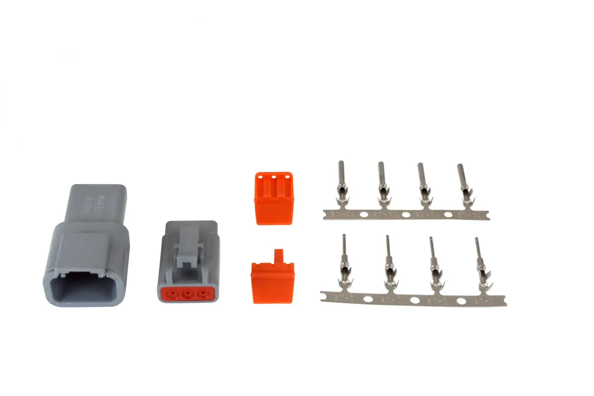 Aem Dtm-Style 3-Way Connector Kit 1