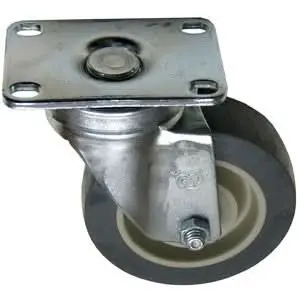5" Non-Locking Caster Wheels With Fork For Invacare Bariatric Homecare Beds (Set Of 2) (1110430) 1