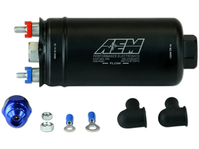 400Lph Inline High Flow Fuel Pump 1