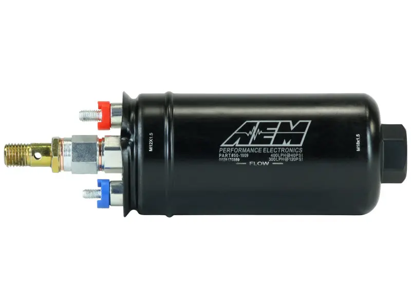 400Lph Metric Inline High Flow Fuel Pump 1