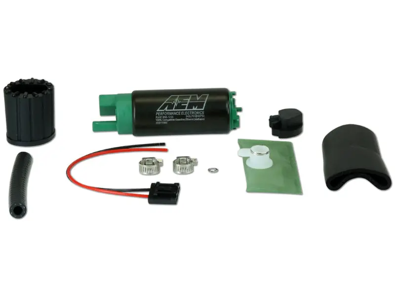 340Lph E85-Compatible High Flow In-Tank Fuel Pumps (Offset Inlet) 1