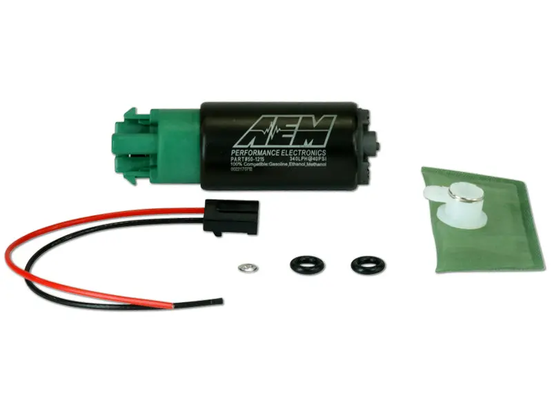 340Lph E85-Compatible High Flow In-Tank Fuel Pump (65Mm With Hooks, Offset Inlet) 1