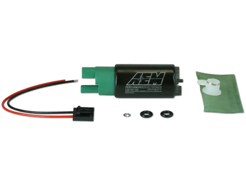 340Lph E85-Compatible High Flow In-Tank Fuel Pump (65Mm, Offset Inlet) 1