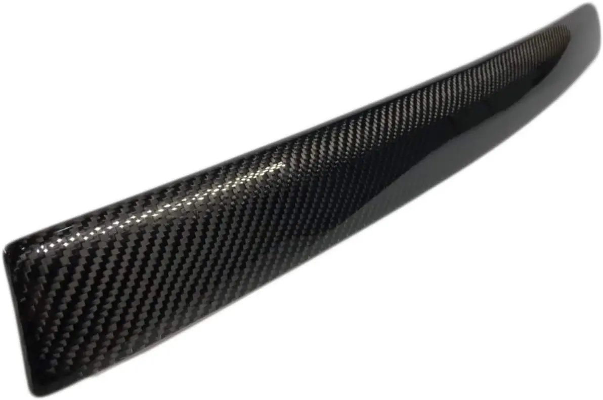 Rear Tailgate Trunk Lid Garnish Trim Fit For Subaru Wrx Sti 2008-2014 I Impreza 2008-2011 Sedan I Real Dry Carbon I Exterior Lightweight Strong With Uv-Resistant Clear Coating 1