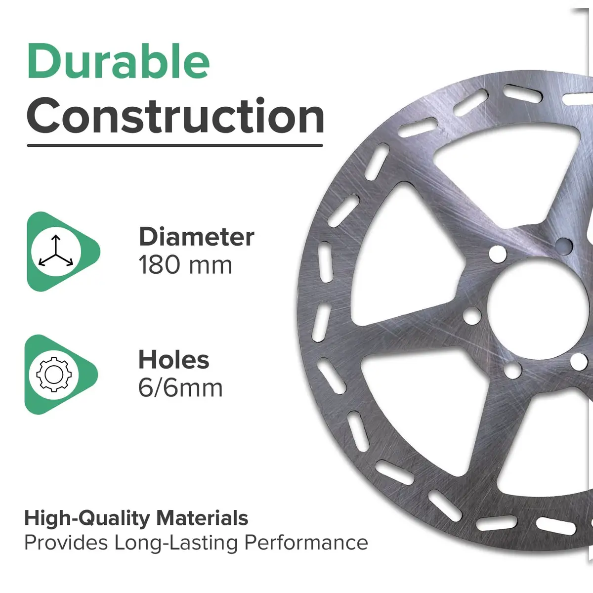 180 Mm Rear Brake Disc For The Realtree Rt100 Mini Bike 2