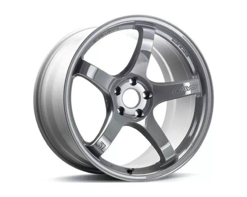 Gramlights 57Cr Overseas Wheel 18X9.5 5X120 38Mm Glossy Gray 1