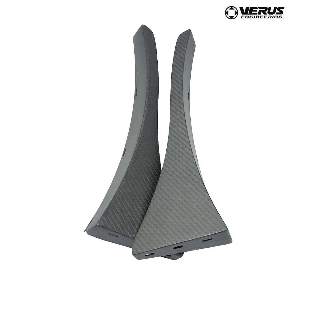 Front Splitter Endplates, Dry Carbon - Ft86 1