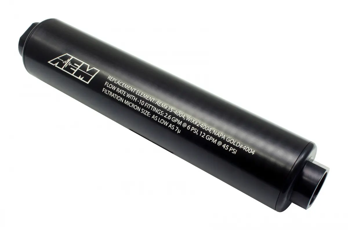 Aem Universal -10An High Volume Fuel Filter 2