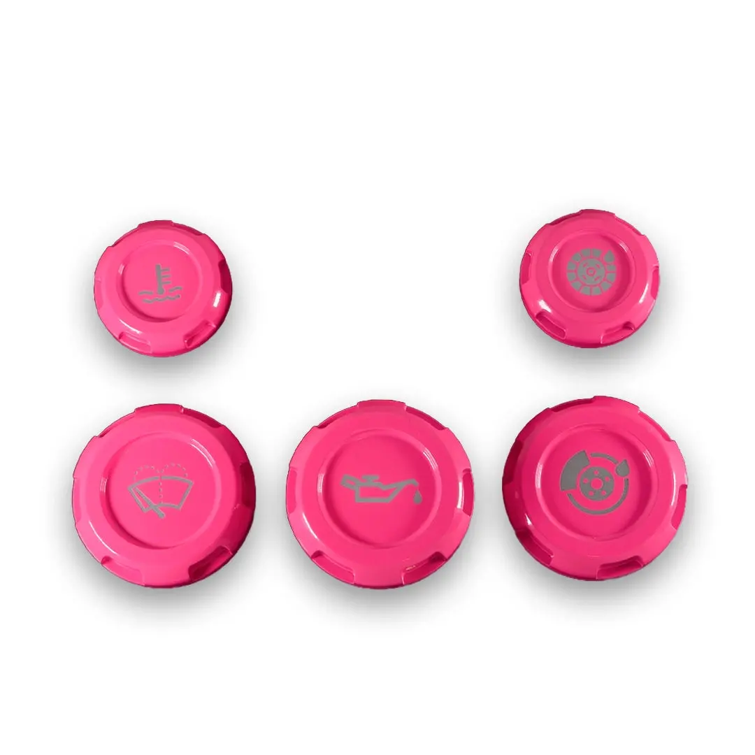 Zero-Series Engine Bay Caps with Fluid Engraving – Designed for 2013–2020 and 2022+ Toyota 86, Scion FR-S, and Subaru BRZ - Image 17