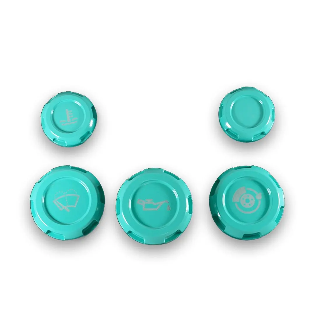 Zero-Series Engine Bay Caps with Fluid Engraving – Designed for 2013–2020 and 2022+ Toyota 86, Scion FR-S, and Subaru BRZ - Image 11