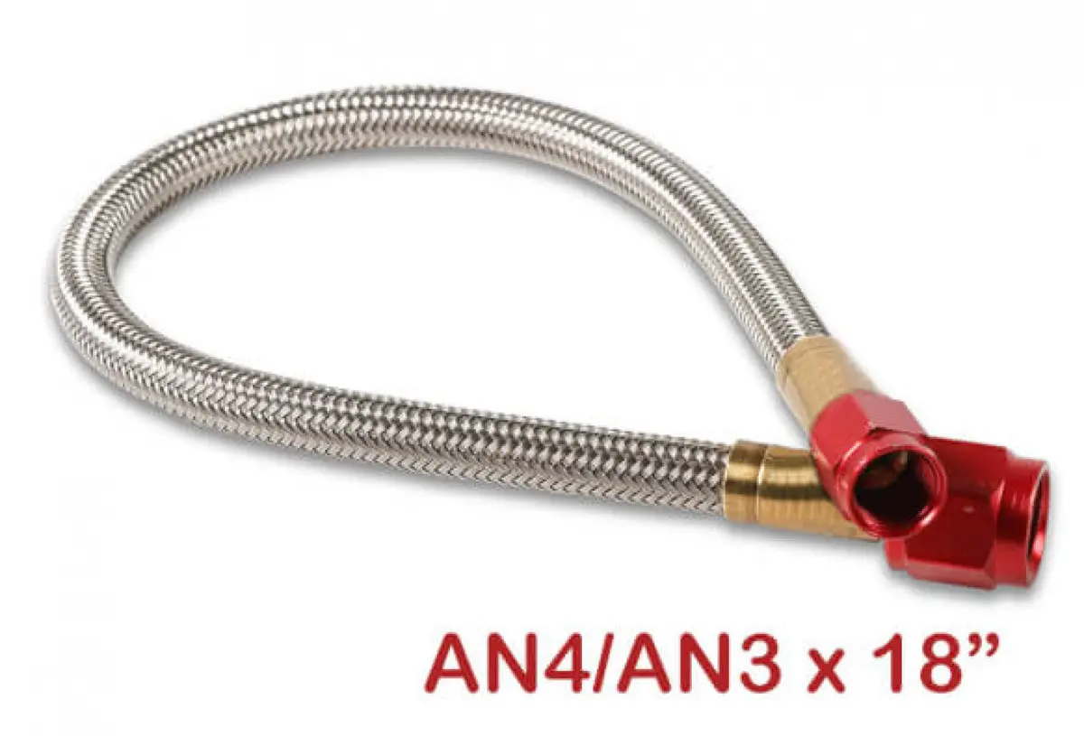 Nos Stainless Steel Braided Hose 1