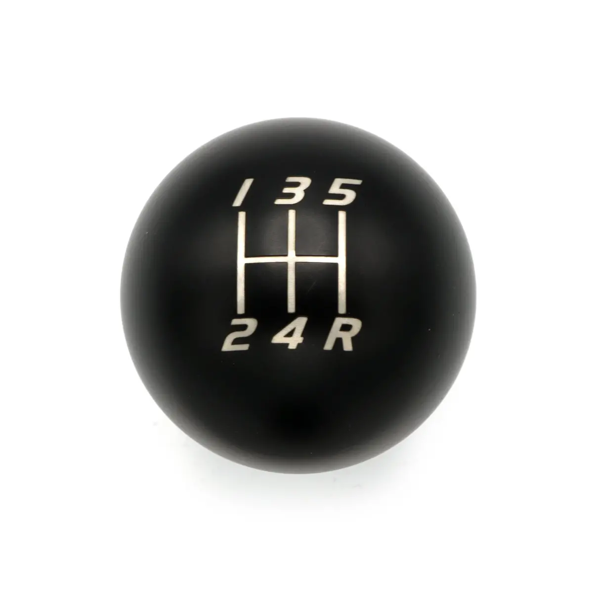 Matte Black Weighted - 5 Speed Velocity Engraving - Honda Fitment 1