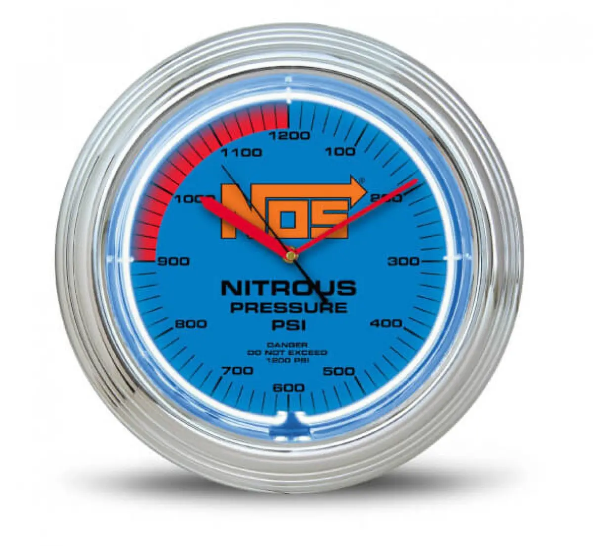 Nos Nos Neon Wall Clock 1