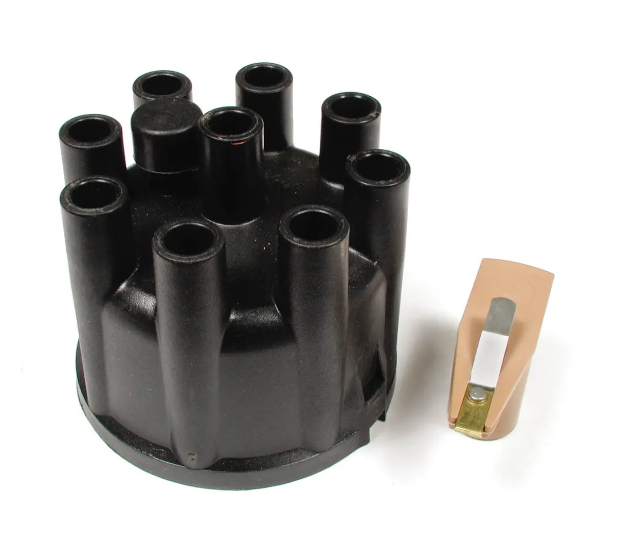 Accel Distributor Cap & Rotor Kit - Socket Style - Black 1