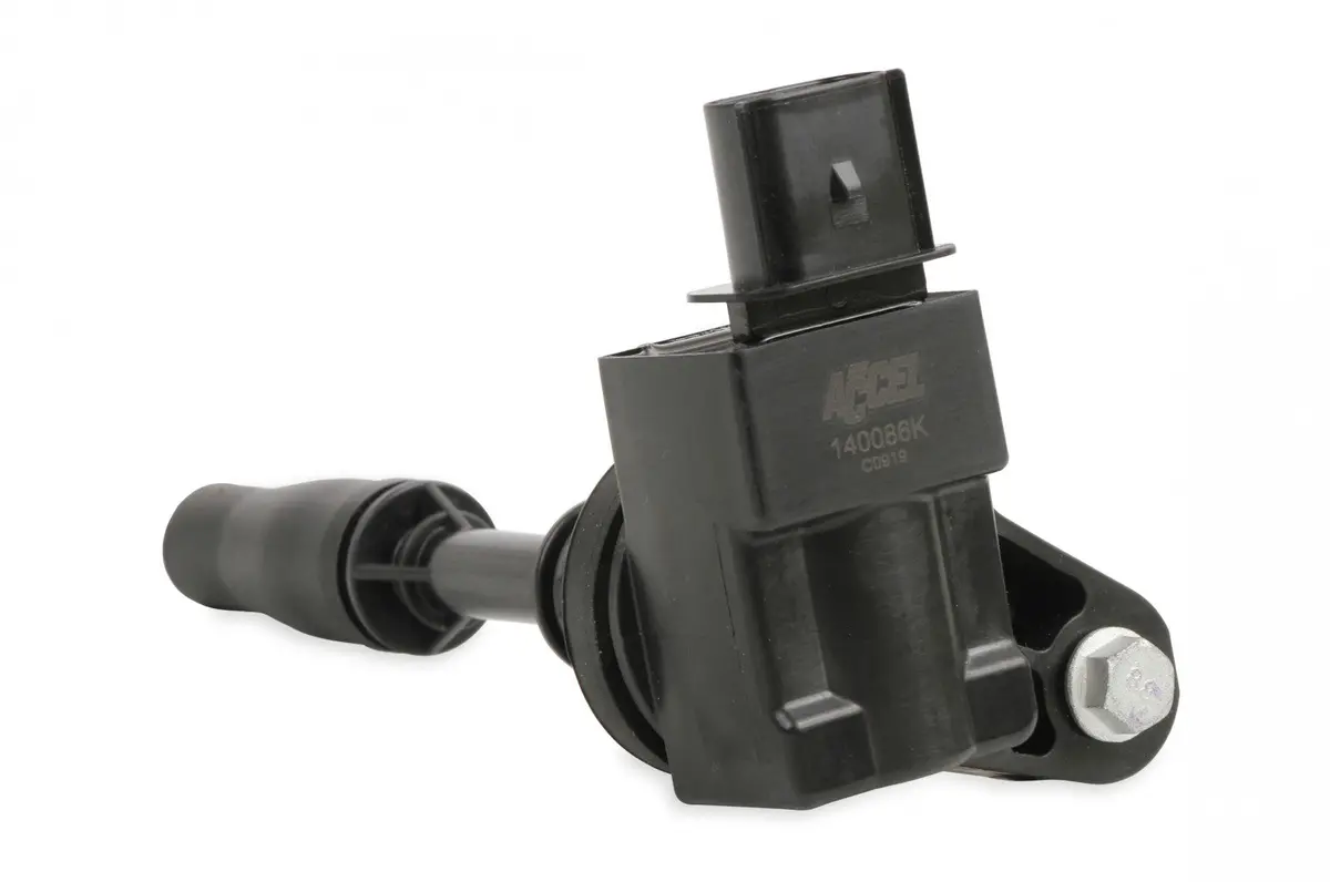 Accel Ignition Coil - General Motors 2.0L Turbo, 2.5L, Engines Black, Individual 1