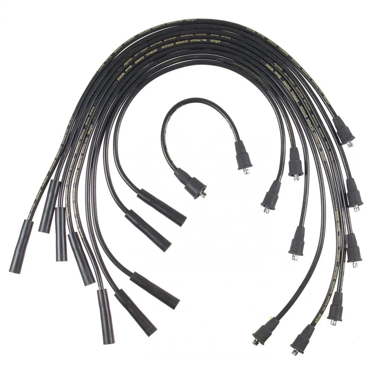 Accel Spark Plug Wires - 8Mm Super Stock Spiral Cust Bk 1