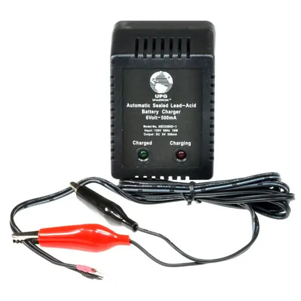 6 Volt Direct Connect 6Bc0500d-1 Battery Charger For Razor Bumper Buggie & Kidzone Ride-On Bumper Diy Race Car 1