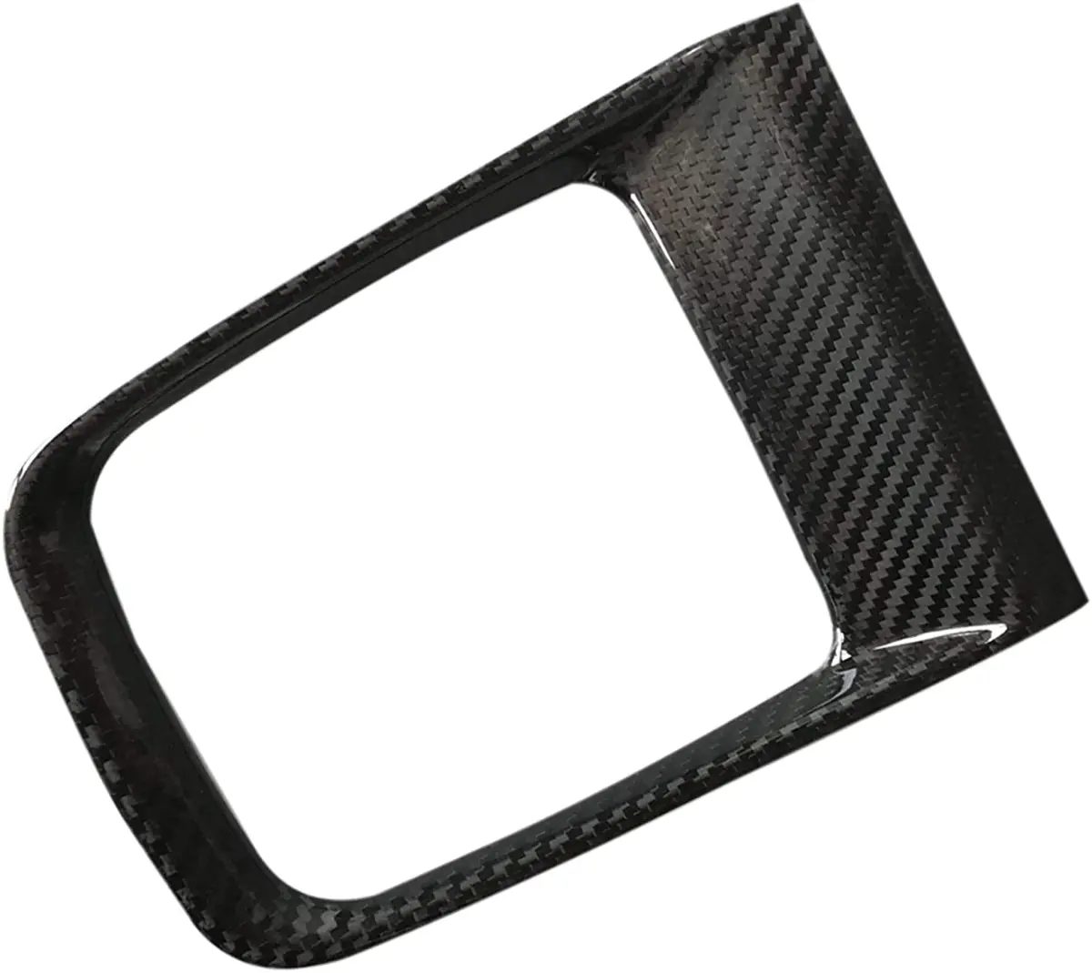 Gear Shift Trim Cover Cap (Auto Transmission) Real Dry Carbon For Subaru Wrx Sti 2015-2020 I Lightweight Strong With Uv-Resistant Clear Coating I Perfect For An Aggressive Updated Look 1