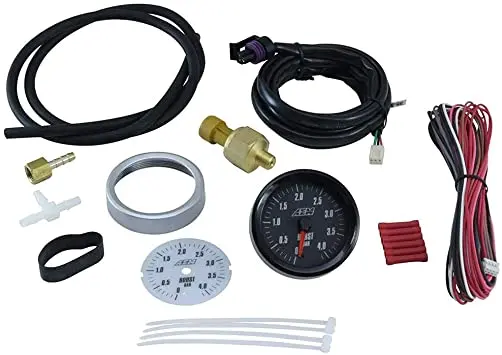 Analog Boost Metric Gauge. 0~4.1Bar 1