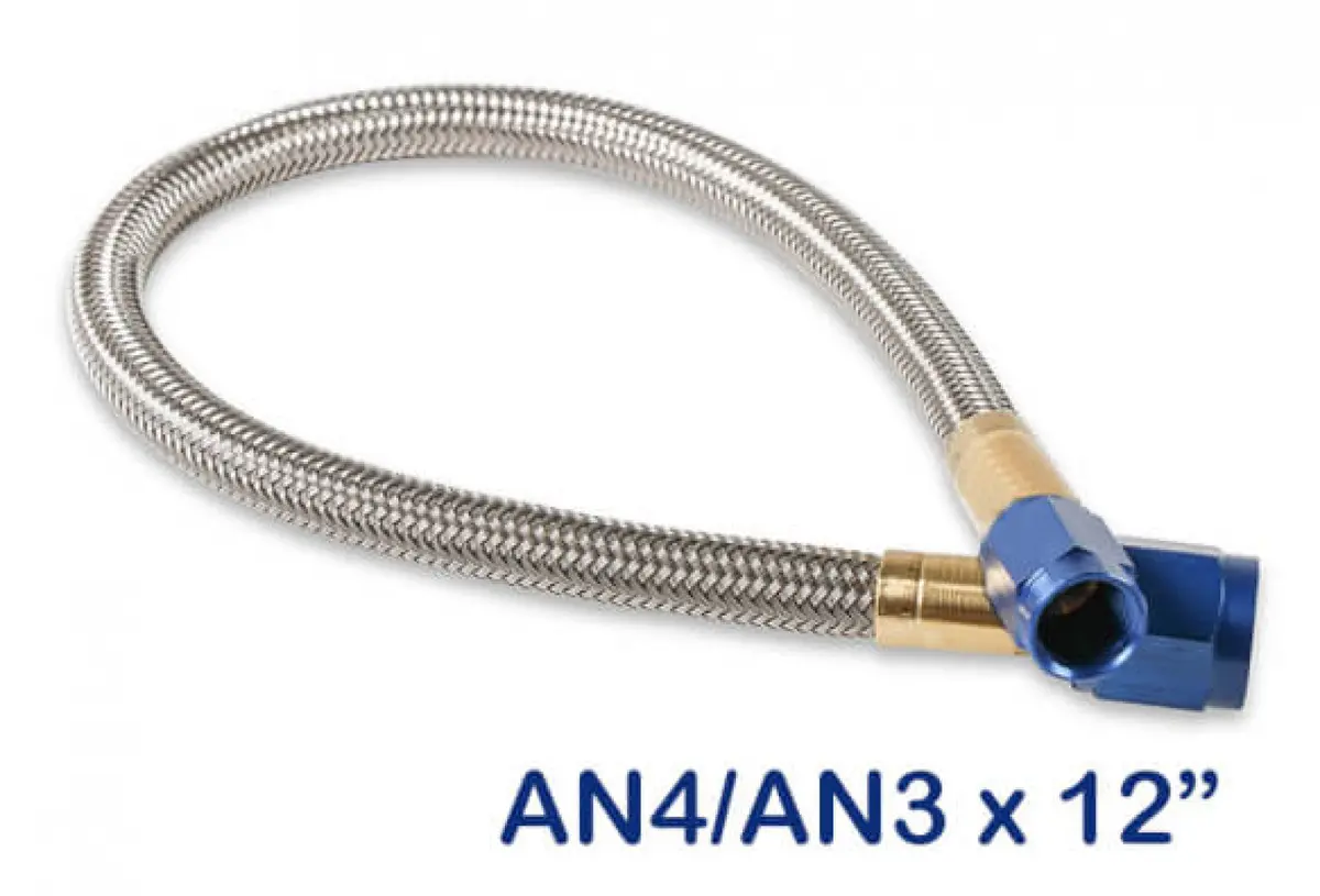 Nos Stainless Steel Braided Hose 1