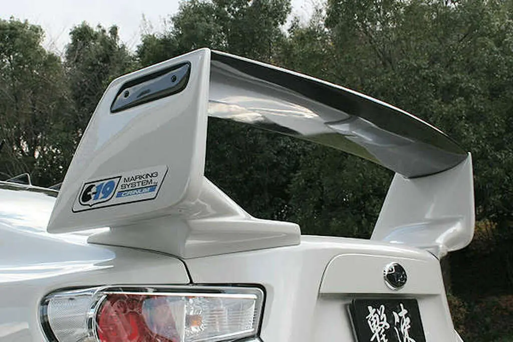 Cs990rwc - Charge Speed 2013-2020 Subaru Br-Z Zc-6/ 2013-2016 Scion Fr-S/ 2017-2020 Toyota 86 Zn-6 Model Straight Carbon Wing With Frp Base 2