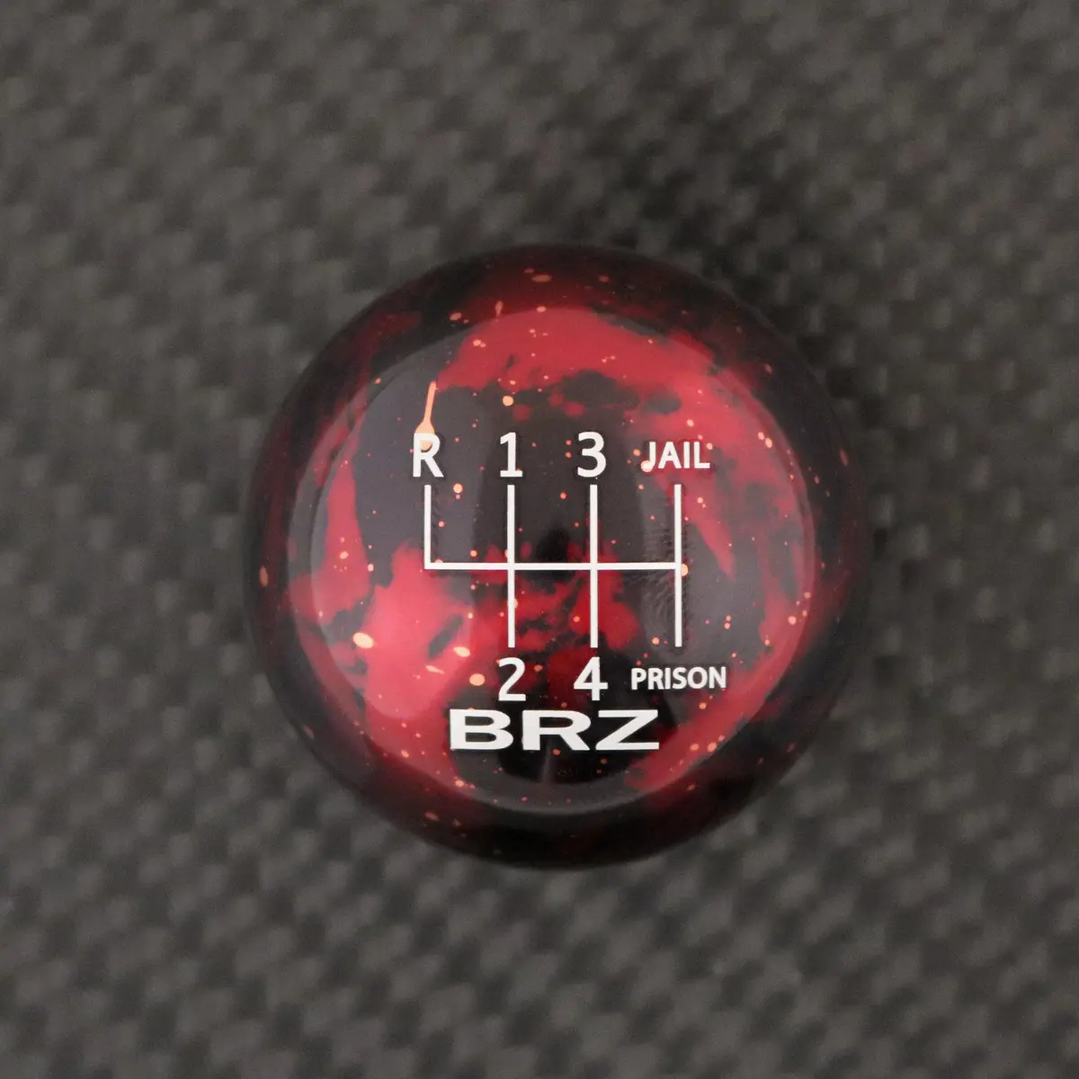 Red Cosmic Space - 6 Speed Brz Jail-Prison 1