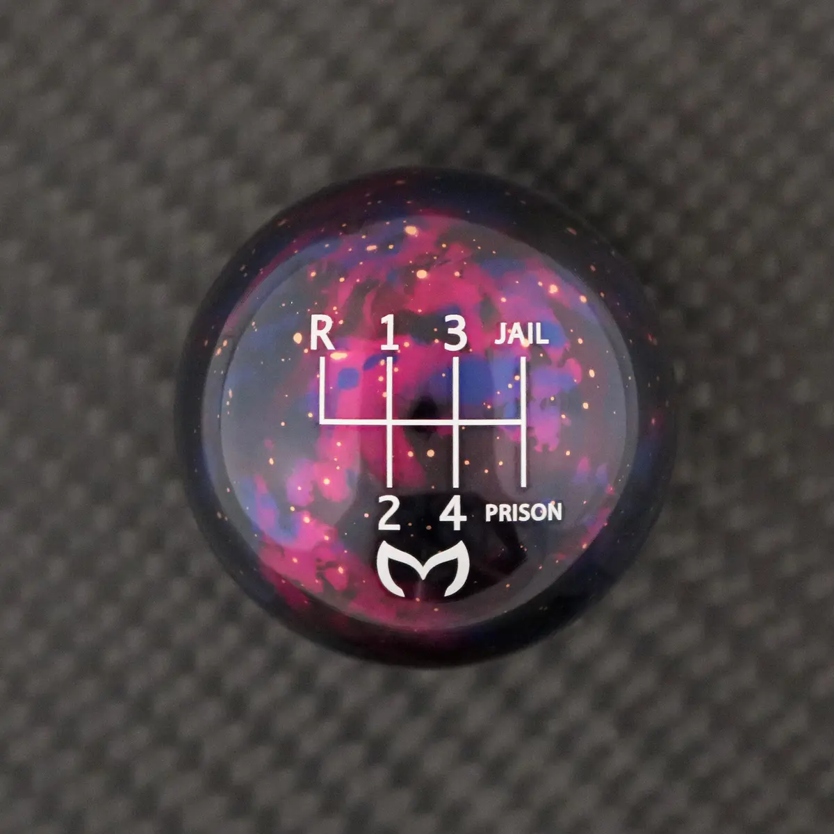 Purple Cosmic Space - 6 Speed Evil M Jail-Prison 1