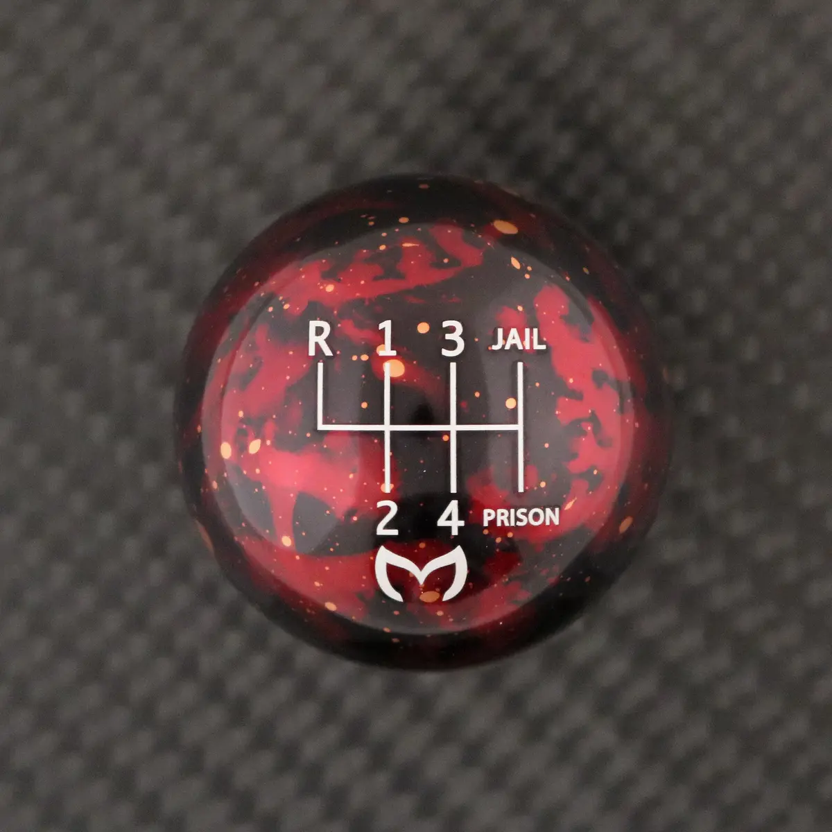 Red Cosmic Space - 6 Speed Evil M Jail-Prison 1