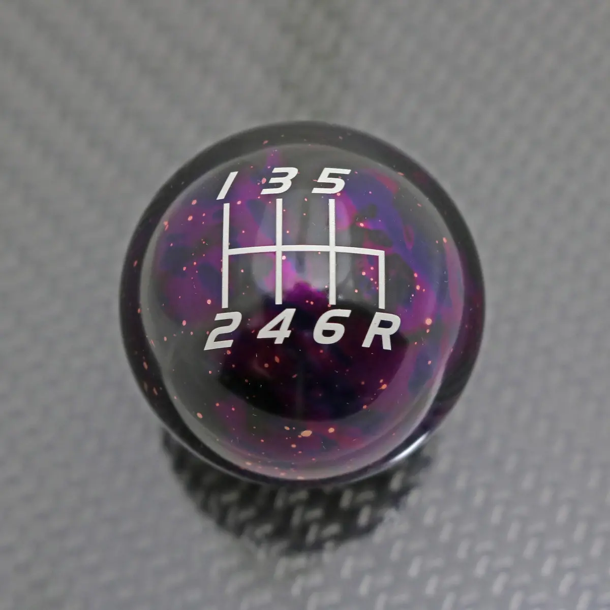Purple Cosmic Space - 6 Speed Velocity Engraving - Honda Fitment 1