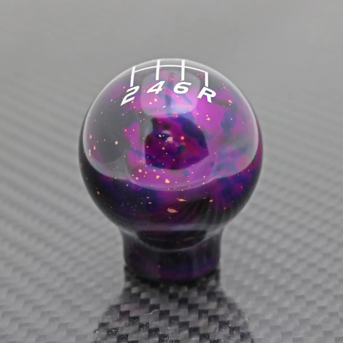 Purple Cosmic Space - 6 Speed Velocity Engraving - Infiniti Fitment 1