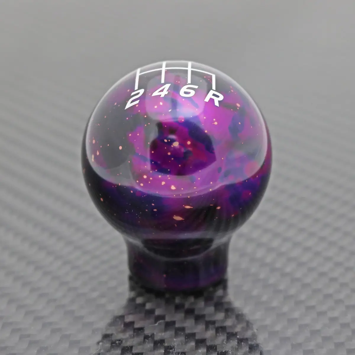 Purple Cosmic Space - 5 Speed Velocity Engraving - Nissan Fitment 1