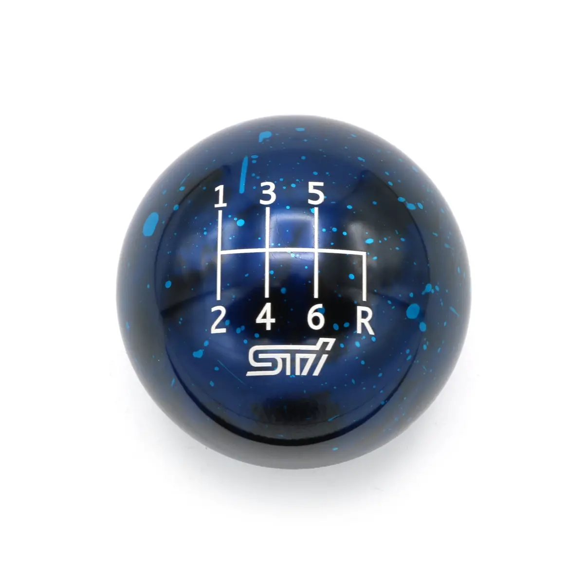 Blue Cosmic Space - 6 Speed Sti Engraving - 6 Speed Sti Fitment 1