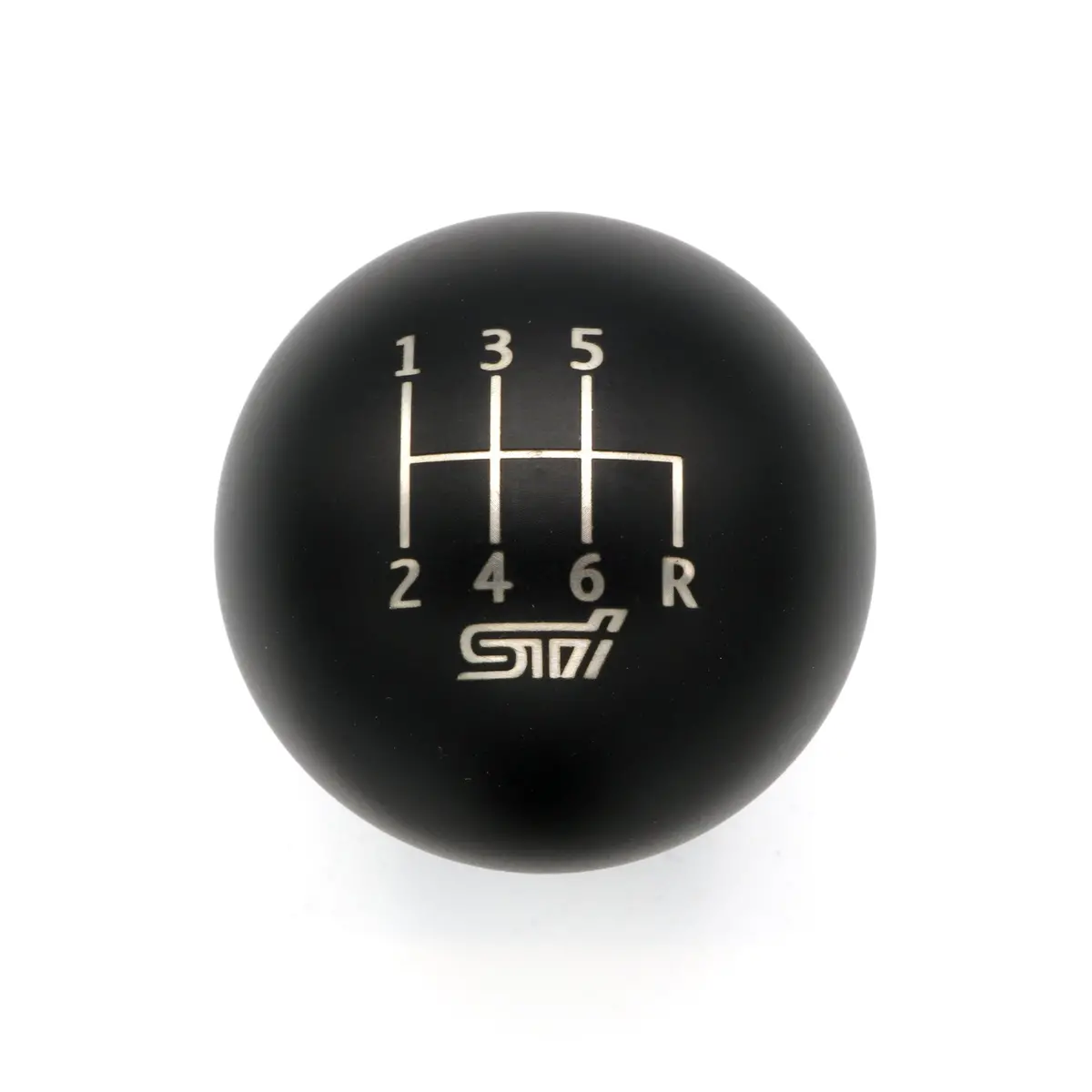 Matte Black Weighted - 6 Speed Sti Engraving - 6 Speed Sti Fitment 1