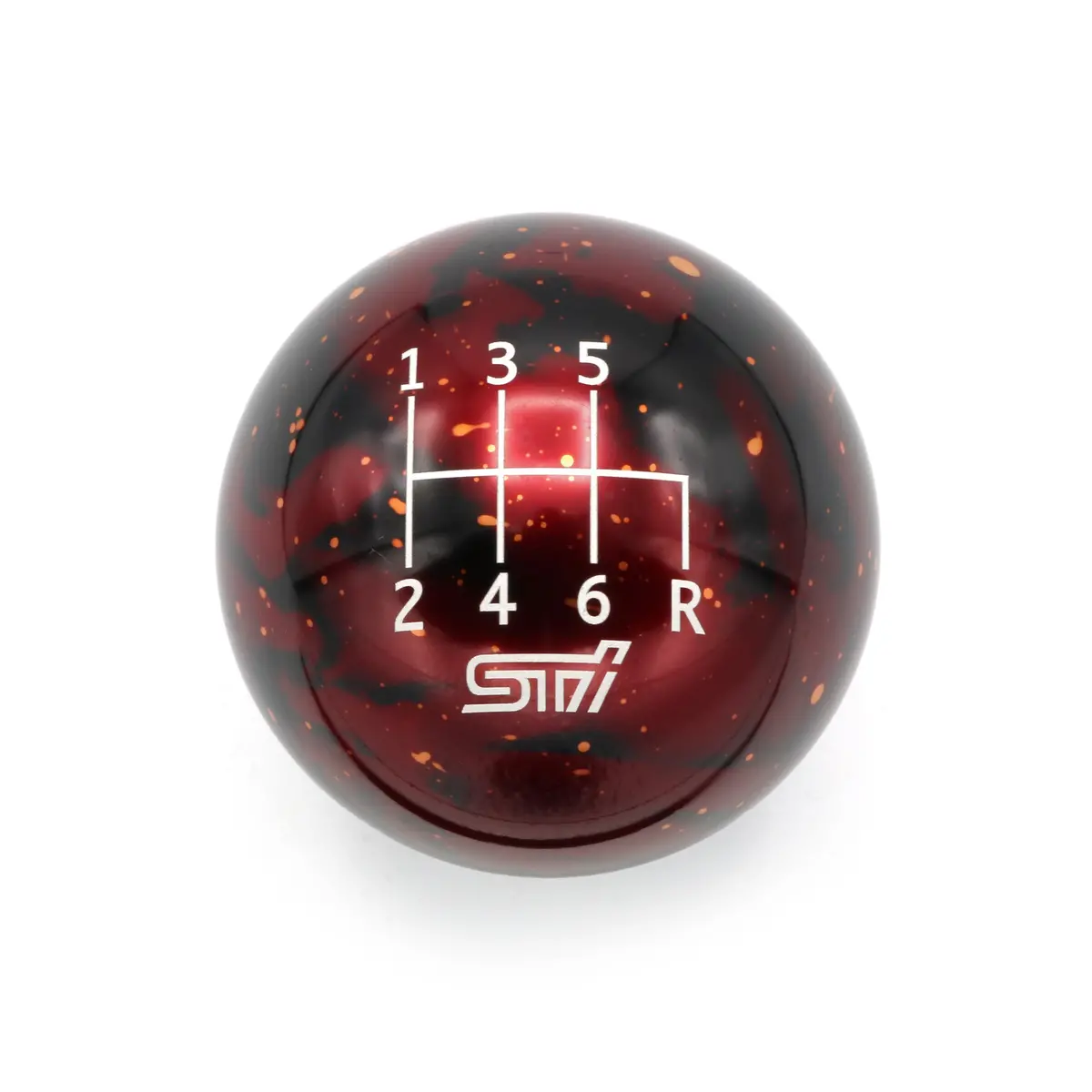 Red Cosmic Space - 6 Speed Sti Engraving - 6 Speed Sti Fitment 1